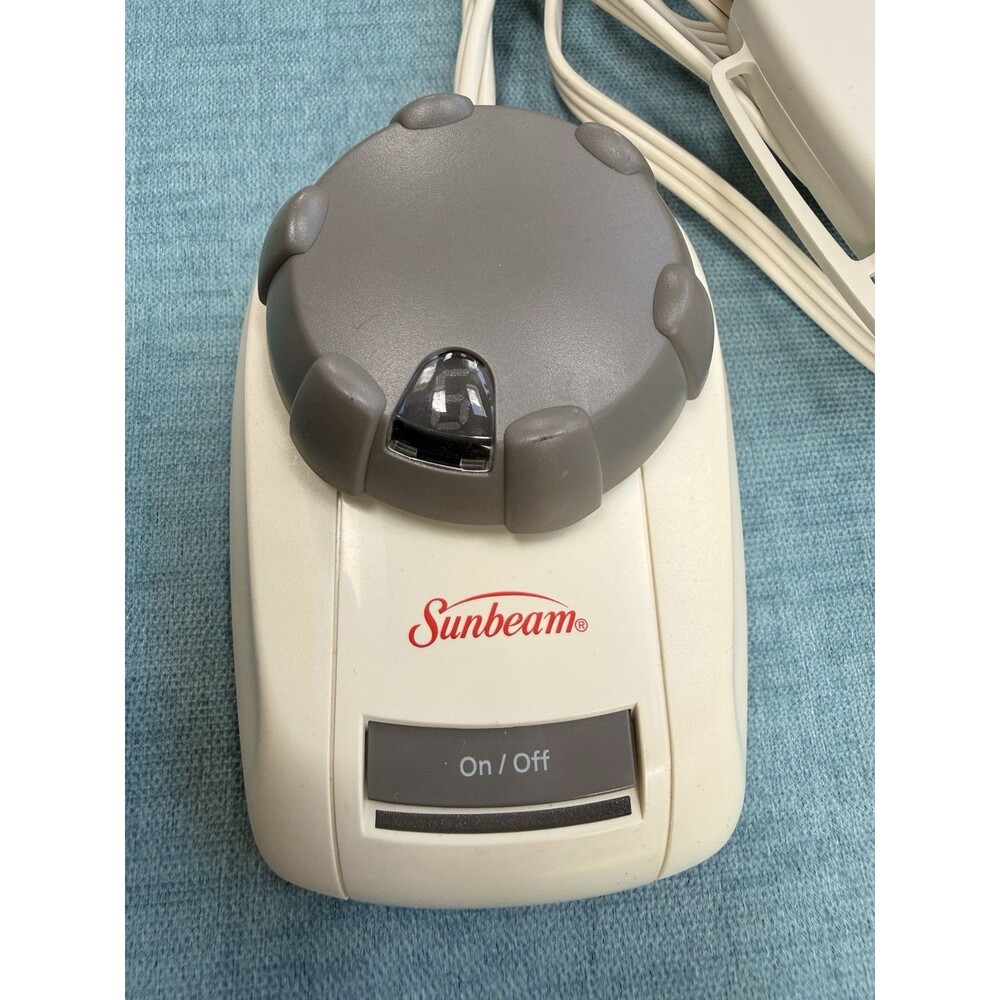 Sunbeam N31-G2-S Style J85D Electric Blanket Heat Control 3 Prong E23623 Works